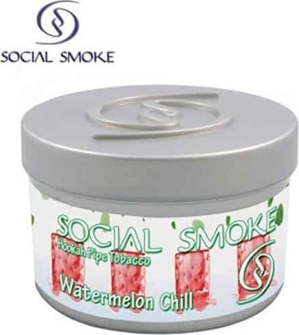 Produktbild Social Smoke Waterlemon Chill (Wassermelone, Minze, 200 g)