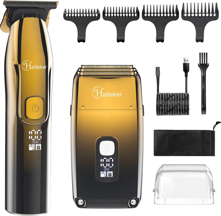 Actual product image Hatteker 2 in 1 electric razor