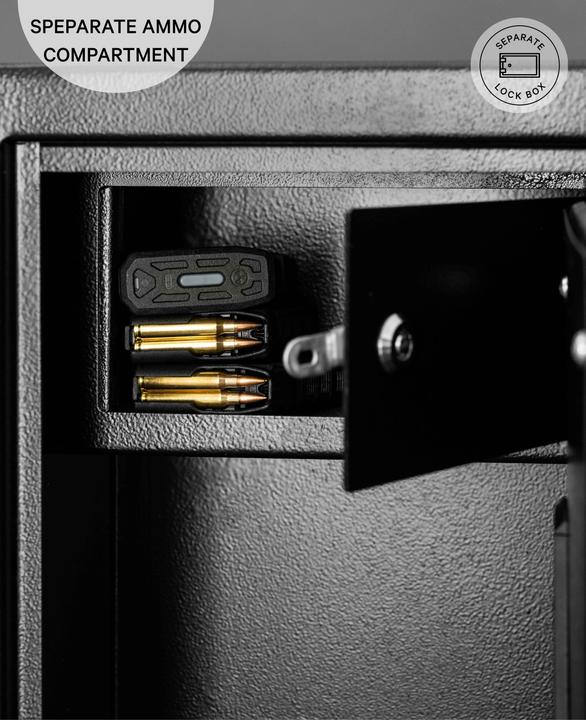 Immagine prodotto Paladin Cassaforte per armi con scanner di impronte digitali