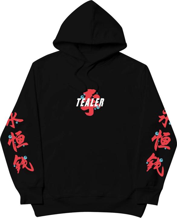 Tealer kapuzenpullover lucky koi
