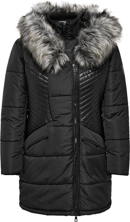 Produktbild Only Curvy Fellkapuzen Mantel (L)