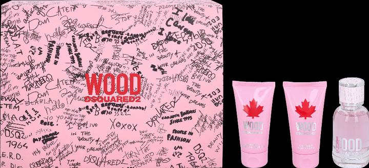 Actual product image Dsquared2 Spring 2022 Eau de Toilette 50 / Bath & Shower Gel / Body Lotion (Fragrance set)