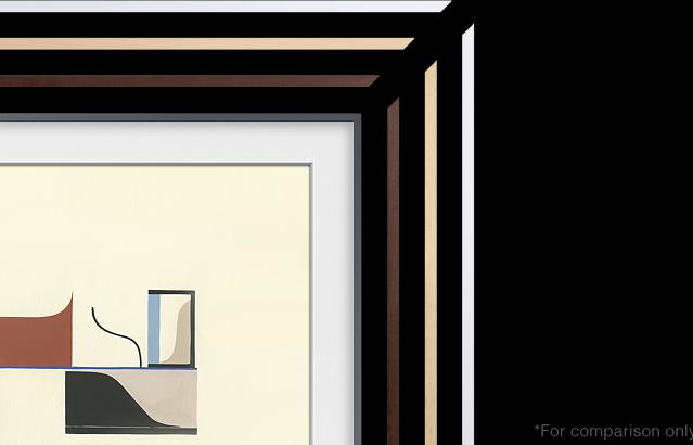 Actual product image Samsung Frame for Frame TV 43", White (White metal) Aluminium painted