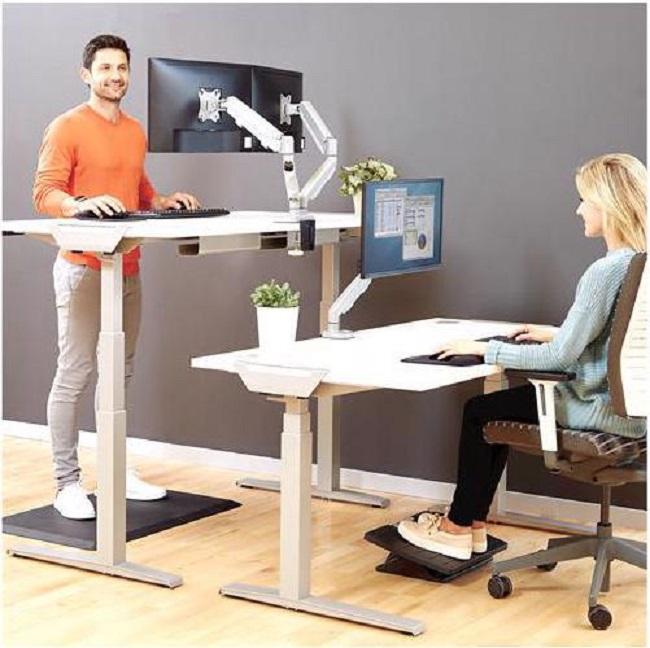 Actual product image Fellowes Eppa double monitor arm (Table, 30")