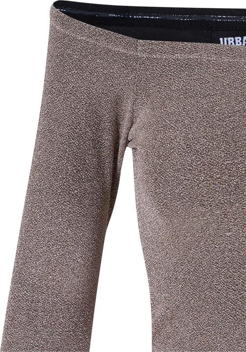 Actual product image Urban Classics Ladies Off Shoulder Glitter Longsleeve (4XL)