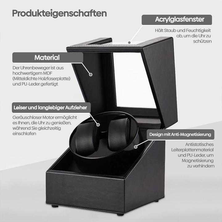 Actual product image Cbx Watch winder for 2 watches, Watchwinder (2 x)