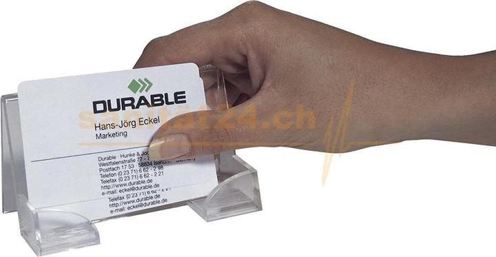 Produktbild Durable VISITENKARTENSPENDER AUS ACRYL 1 ST 241419