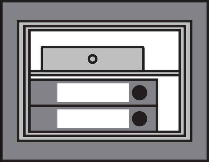 Actual product image Burg Wächter Furniture safe CityLine C 340 K Security level B according to VDMA 24992 light grey 43.5 x 38.2 (45.30 l)