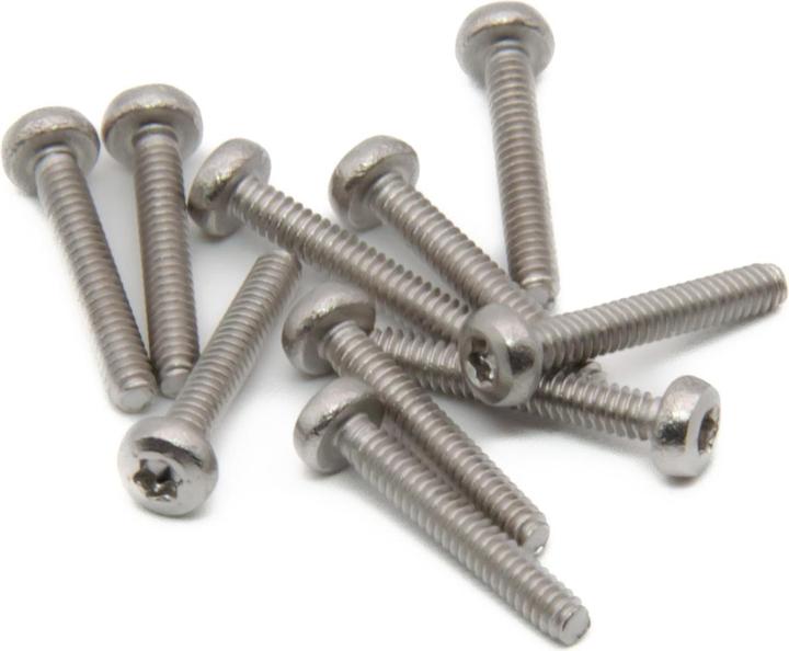 Actual product image Purecrea 10 pcs M1.6x10mm pan head screws set stainless steel