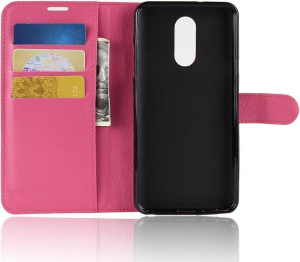 Produktbild MU Classic Litchi Leder Bookcover Series (LG Stylo 4, LG Q Stylus)