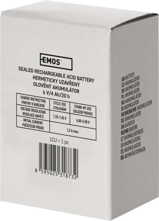 Actual product image Emos Replacement battery