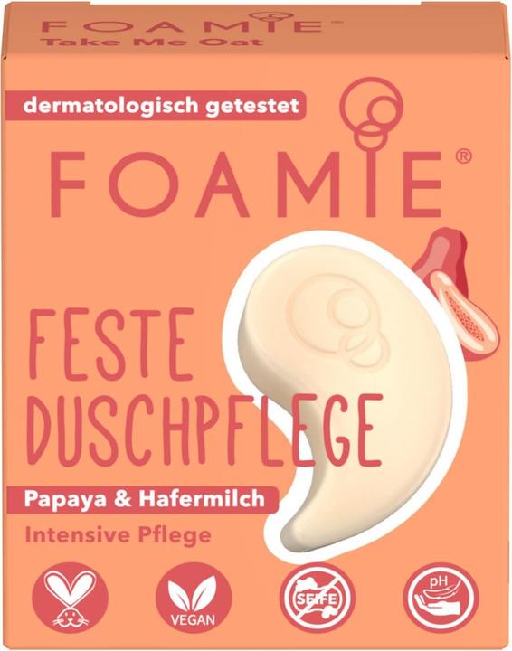 Actual product image Foamie - Solid shower care Take Me Oat Travel (Solid shampoo)