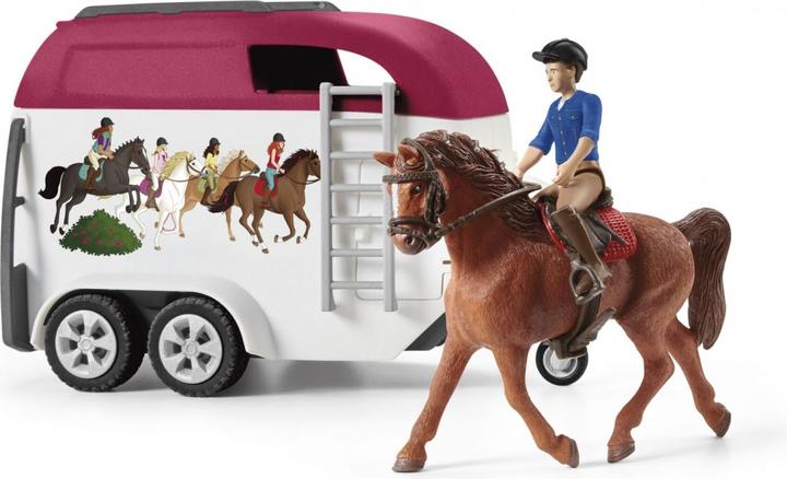 Produktbild Schleich Abenteuer mit Auto und Pferdeanhänger
