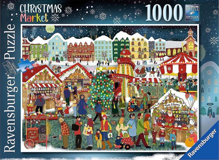 Immagine prodotto Ravensburger Puzzle da 1000 Pezzi - Mercatino di Natale (1000 pezzi)