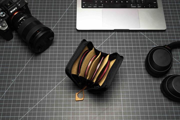 Actual product image Wandrd Lens Filter Case, Dallol Yellow (0.65 l)