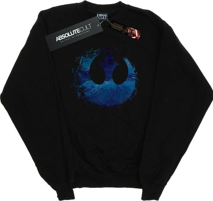 Star Wars The Rise Of Skywalker Resistance Symbol Wave Sweatshirt (S)
