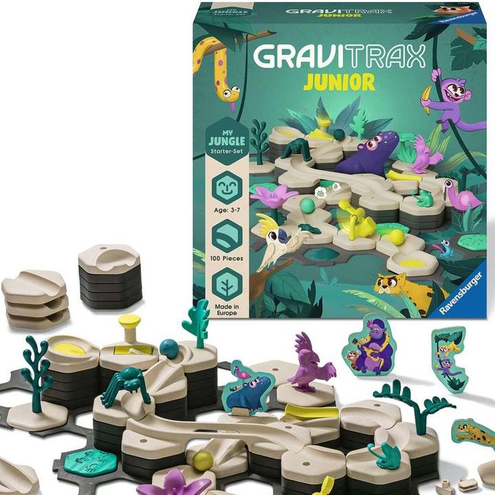 Image du produit Ravensburger GraviTrax RAV GraviTrax Junior Kit de démarrage L Jungle 27499