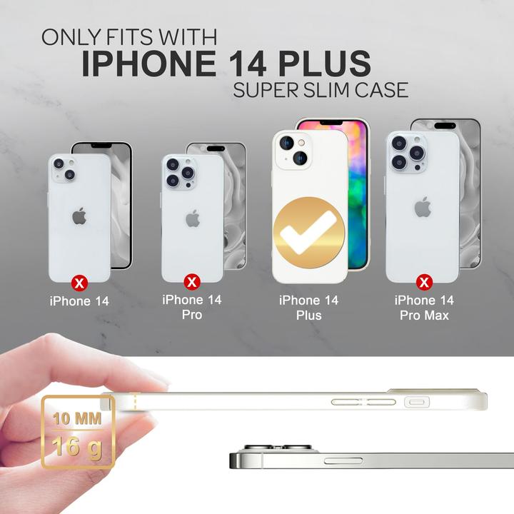 Produktbild Nalia Extra Dünne Handyhülle (Apple iPhone 14 Plus)