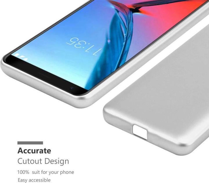 Productafbeelding Cadorabo TPU matte metalen hoes (ZTE Blade V9)