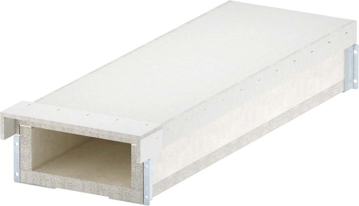 Produktbild OBO Bettermann OBO BSKH 091026 Brandschutzkanal I90/E30 abgehÃ¤ngt, 4-seitig grau (100 cm)