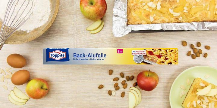 Immagine prodotto Toppits Foglio di alluminio da forno (1 x)