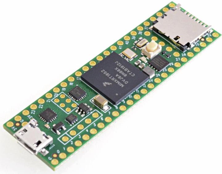 Image du produit Berrybase Teensy 4.1, avec en-têtes