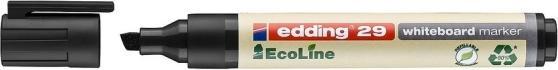 Produktbild Edding 29 Ecoline Whiteboardmarker - schwarz - 10 Whiteboard Stifte - Keilspitze 1-5 mm - Boardmarke (Schwarz, 5 mm, 10 x)