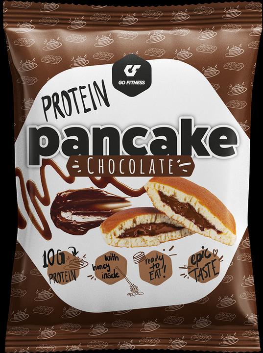 Actual product image Go Fitness Protein Pancakes (Chocolate, 12 pcs., 600 g)