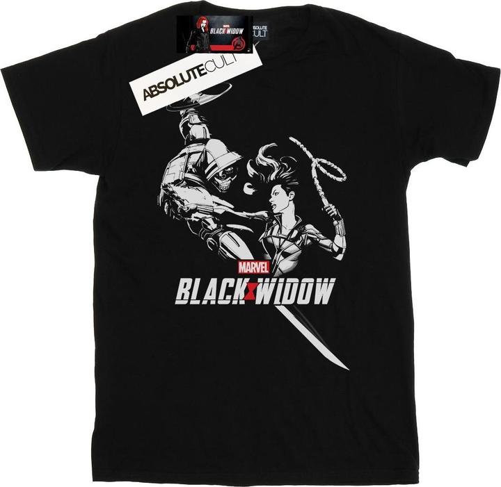Immagine prodotto Black Widow Movie Taskmaster Battle Maglietta Ragazze (128)