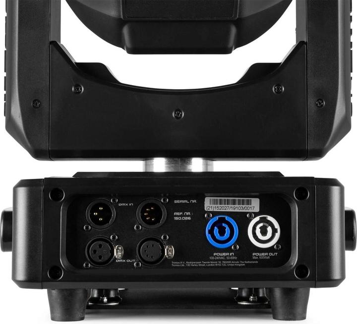 Actual product image BeamZ Professional Tiger 7RC beam moving head met 1Â° beam - Met 13 kleuren en 15 (Single)