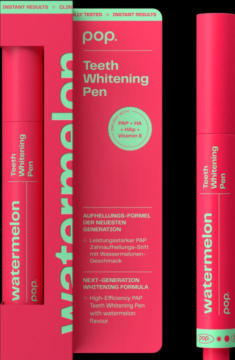 SmilePen Pop Teeth White Pen Waterme 4ml (4 ml, Stift/Pen)