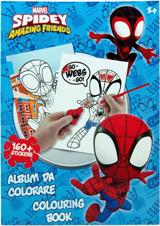 Spiderman colouring book