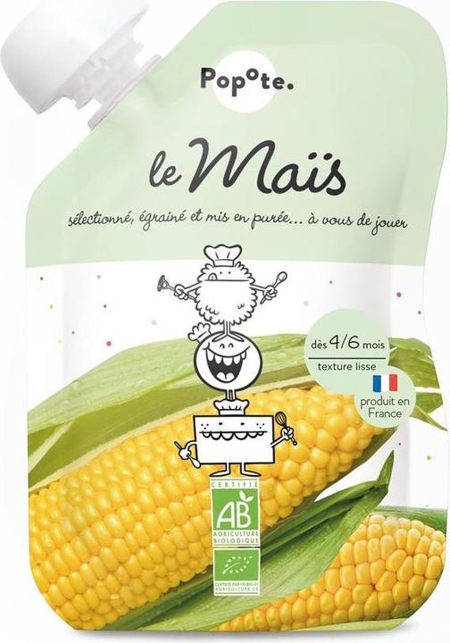 Image du produit Popote Quetschie Mais BIO (120 g)