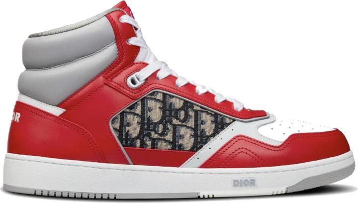 Dior Oblique High-Top Sneakers (48)