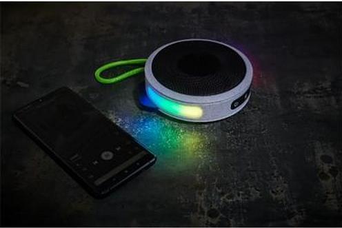 Produktbild Bigben PARTY Nano Wireless Luminous Speaker - grey (3 h, Ohne externe Stromquelle)