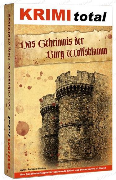 Actual product image Krimi Total The secret of Wolfsklamm Castle