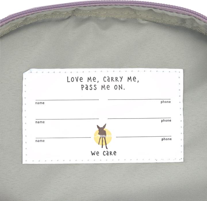 Actual product image Lässig Little Gang kindergarten rucksack lilac