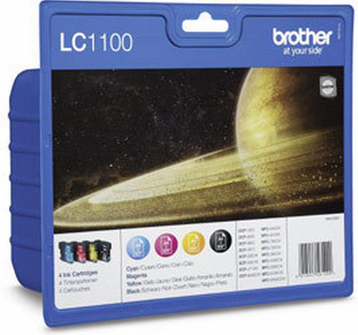Image du produit Brother LC-1100VALBP Value Pack (M, CF, Y, C)