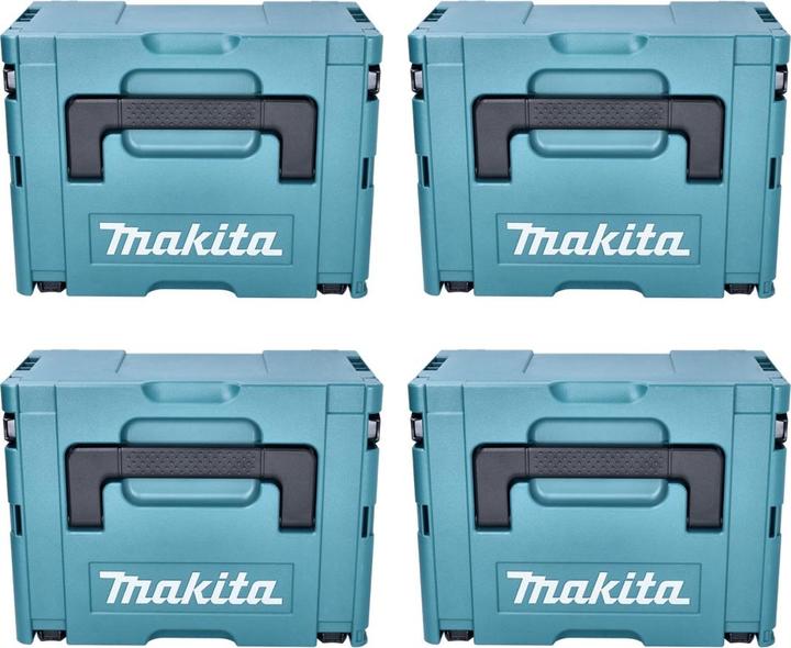 Actual product image Makita MAKPAC size 3 plastic case 395 x 295 xÂ 215 mm 4 pcs ( 4x 821551-8 ) (4 pieces)