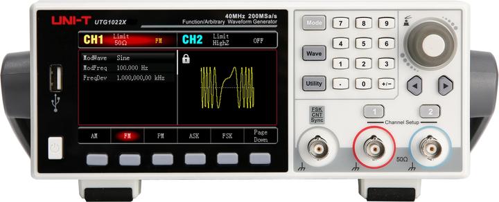 Uni-T Funktionsgenerator UTG1022X, 2 Kanal, 20 MHz