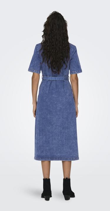 Produktbild Only Locker geschnitten Rundhals Kurzes Kleid Jeanskleid (XL)