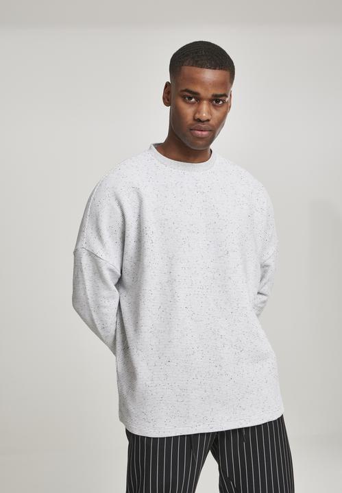 Actual product image Urban Classics Cut On Sleeve Naps Interlock Crew (S)