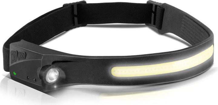 Immagine prodotto Stahlwerk Lampada frontale a LED ALS-350 ST con batteria ricaricabile integrata 5 modalità di illuminazione (350 lm)