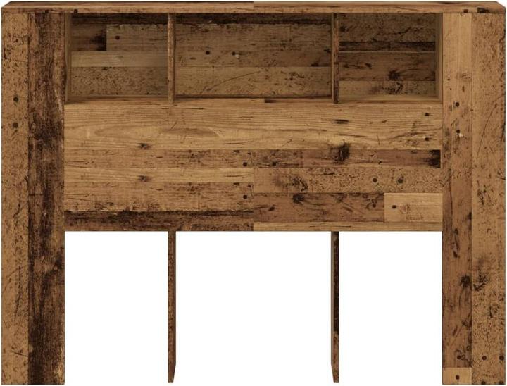 Immagine prodotto VidaXL Testiera con spazio di archiviazione Mensola della testiera in legno recuperato 140x18,5x102,5cm