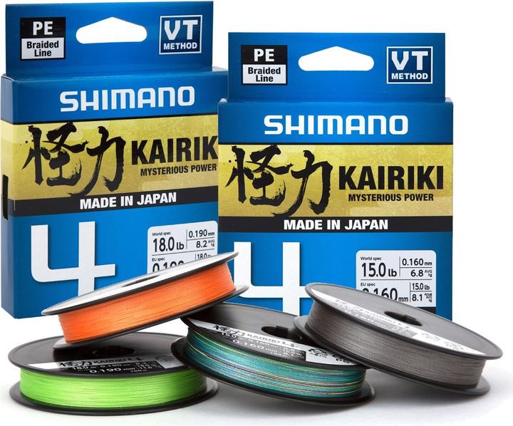 Produktbild Shimano Kairiki 4 Multi Color (11.60 kg, 0.19 mm)