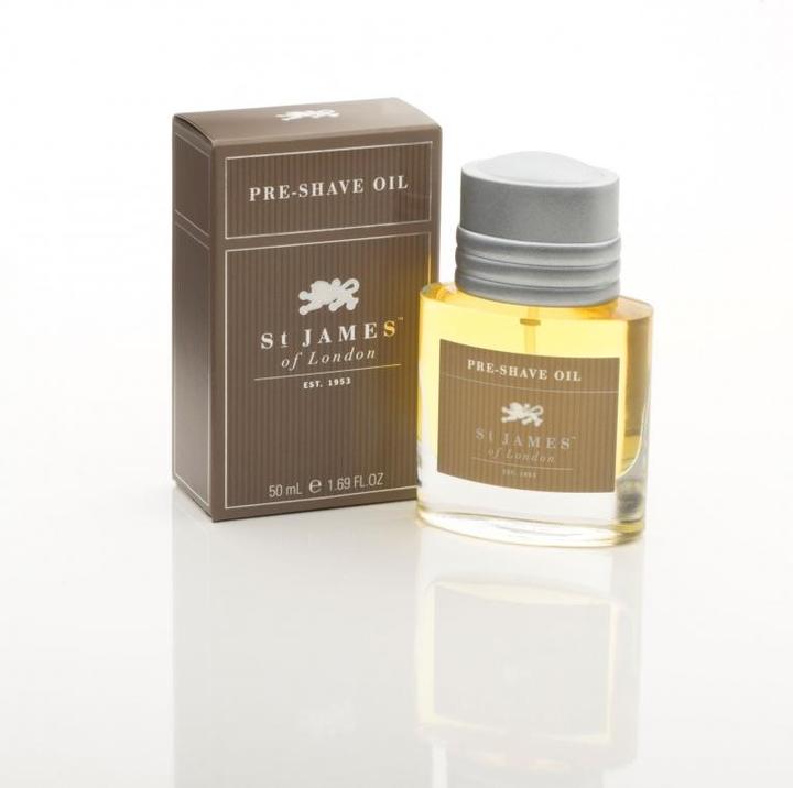 Produktbild St. James of London Pre-Shave Oil Rasieröl (50 ml, Rasieröl)