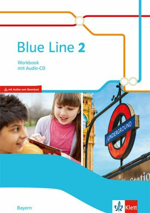 Image du produit Blue Line 2. Workbook mit Audios Klasse 6. Ausgabe Bayern (Allemand, Wolfgang/, Hamm, 2018)