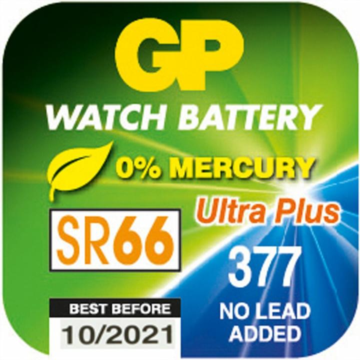 Produktbild GP Batteries Knopfzellen (1 Stk., SR66, 25 mAh)