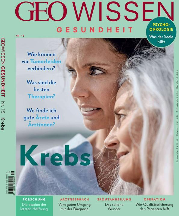 Immagine prodotto GEO Wissen Gesundheit 19/22 - Krebs (Tedesco, Markus Wolff, Jens Schröder, 2022)