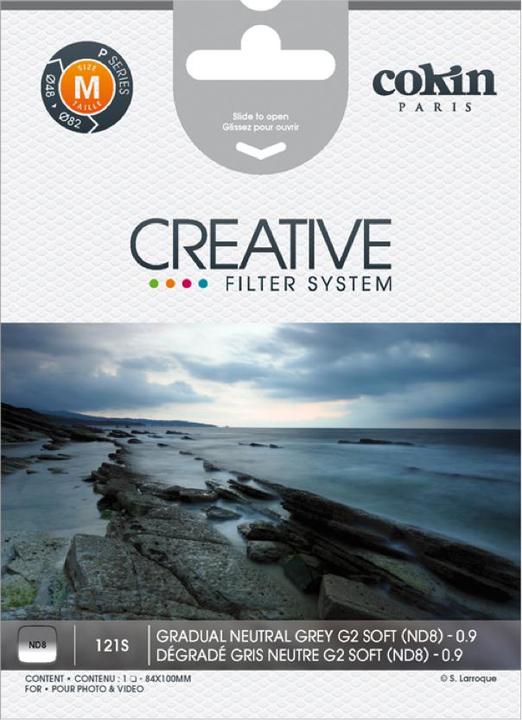 Immagine prodotto Cokin Filtro P121S Corso 2 ND 8 (84 mm, Filtri graduati grigi, 82 mm)